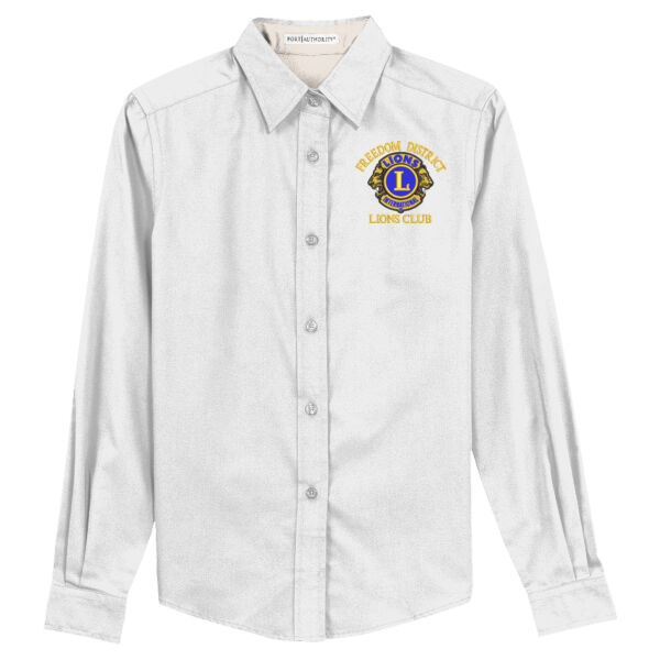 Ladies Long Sleeve Easy Care Shirt Thumbnail