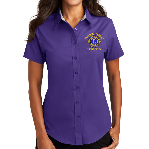 Ladies Short Sleeve Easy Care Shirt Thumbnail